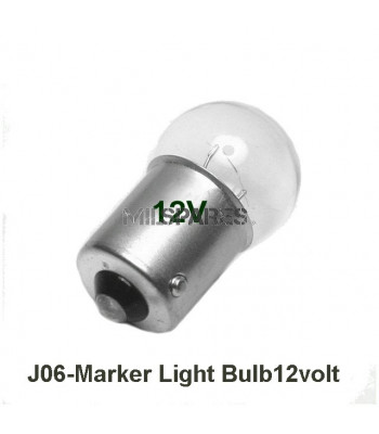 Marker light bulb 12V. 5 watt